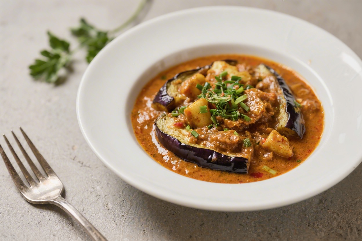 Eggplant Curry Rich Flavorful Vegan Dish – A Comforting, Weeknight-Friendly Recipe