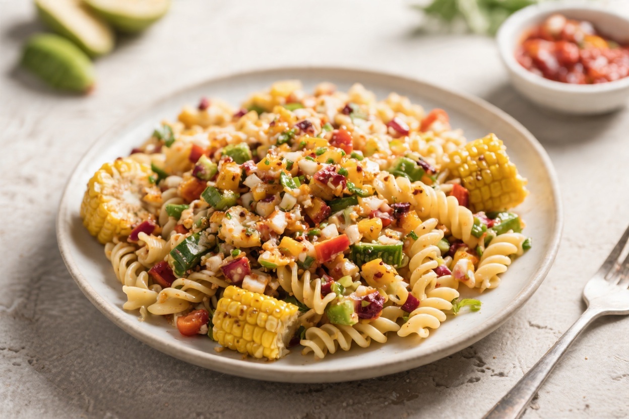 Mexican Street Corn Pasta Salad – Summer BBQ Favorite