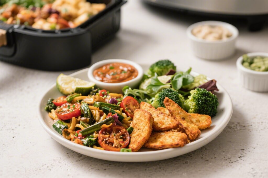 Lazy Vegan Air Fryer Meals Quick Recipes – Simple, Tasty, and Fast