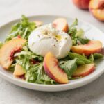 Peach and Burrata Salad Fresh Summer Recipe – Simple, Bright, and Flavorful