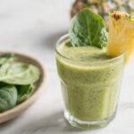 Pineapple Spinach Detox Smoothie – Bright, Fresh, and Simple