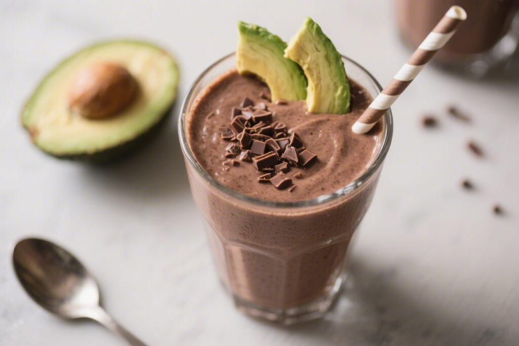 Avocado Chocolate Smoothie Healthy and Creamy Recipe – Rich, Easy, and Satisfying