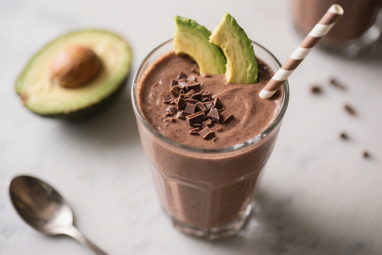 Avocado Chocolate Smoothie Healthy and Creamy Recipe – Rich, Easy, and Satisfying