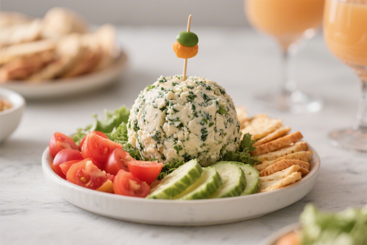 Easy Vegan Cheese Ball Perfect Party Appetizer – Creamy, Crowd-Pleasing, and Simple