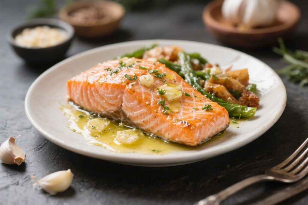 Garlic Butter Salmon in 15 Minutes Easy Quick Dinner – Simple, Fast, Flavorful