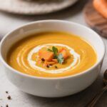 Spiced Carrot Pumpkin Soup Vegan Comfort Recipe – Cozy, Simple, and Satisfying