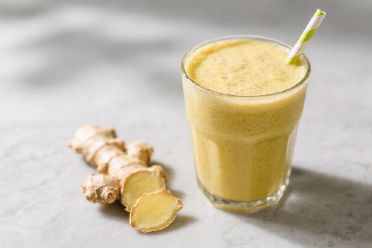 Ginger Smoothie – Bright, Zesty, and Comforting