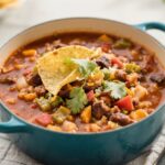 Taco Soup Hearty Easy One Pot Meal – Cozy Flavor in a Bowl
