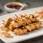 Chicken Satay Grilled Peanut Sauce Skewers – Smoky, Juicy, and Packed With Flavor