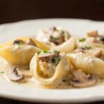 Garlic Mushroom Stuffed Shells Creamy Pasta Recipe – Comforting, Savory, and Satisfying