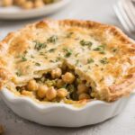 Easy Chickpea Pot Pie with Herbed Crust – Cozy, Satisfying, and Weeknight-Friendly