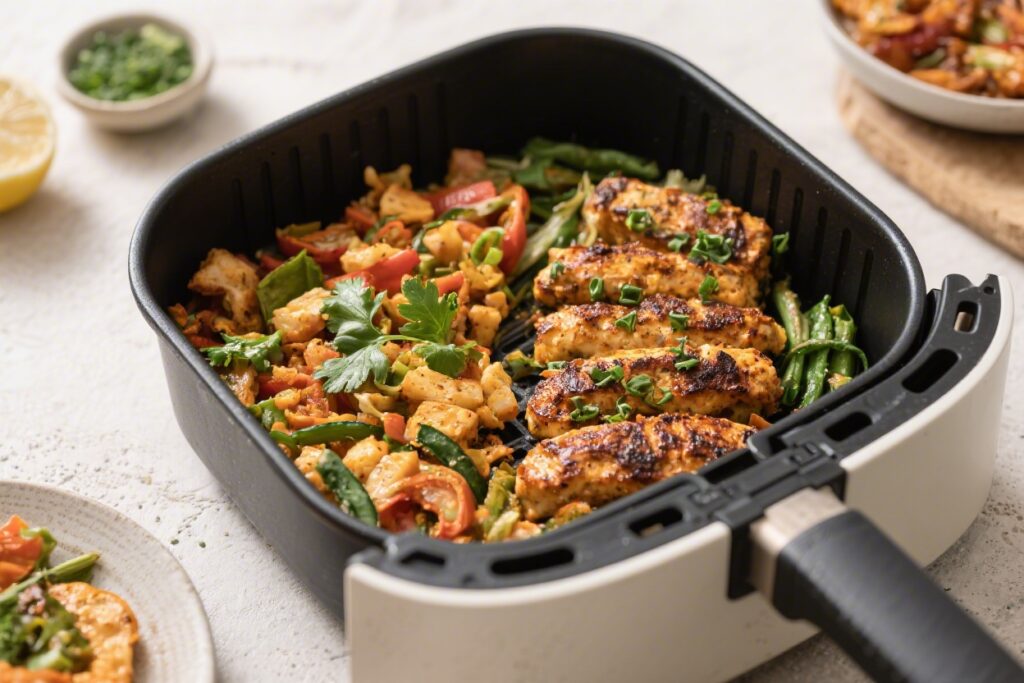 High Protein Vegan Air Fryer Dinners Quick Recipes – Simple, Satisfying Weeknight Meals