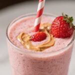 Strawberry Smoothie With Peanut Butter – Creamy, Sweet, and Satisfying