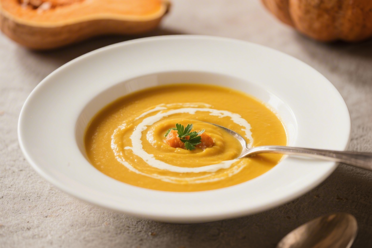 Vegan Butternut Squash Soup Creamy Fall Favorite – Cozy, Simple, and Comforting