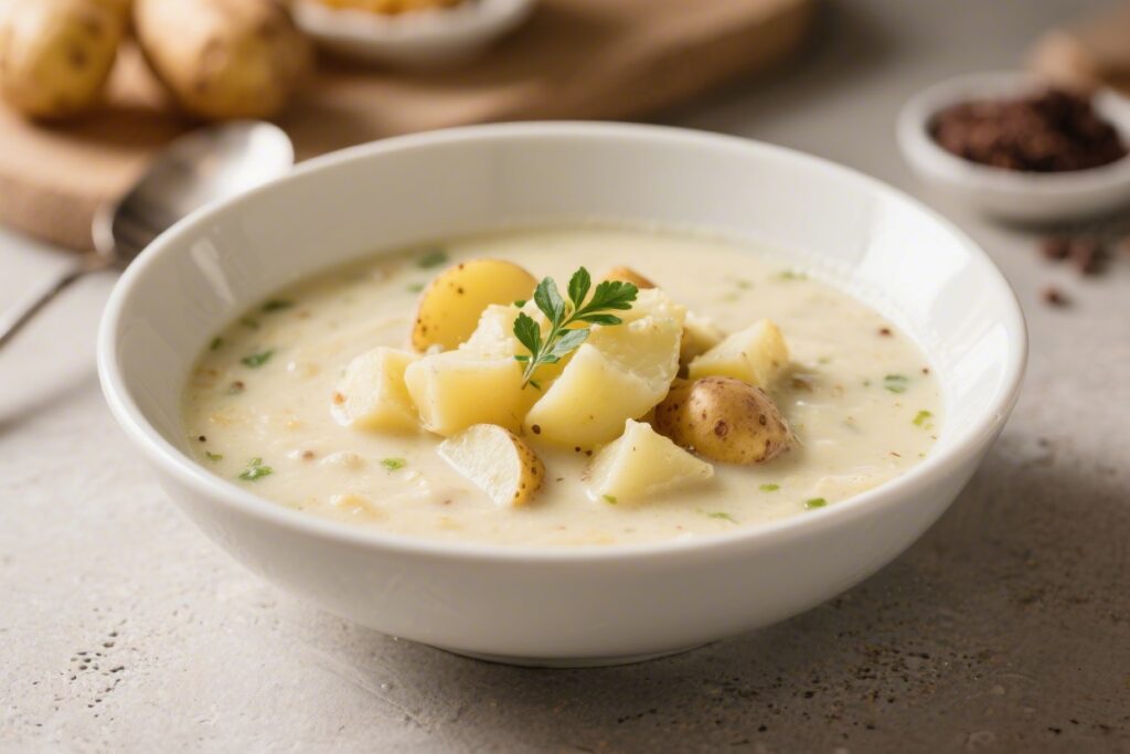 Potato Soup Creamy Comfort Bowl – Simple, Cozy, and Satisfying