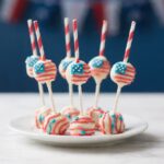 4th of July Cake Pops – Cute Party Treats