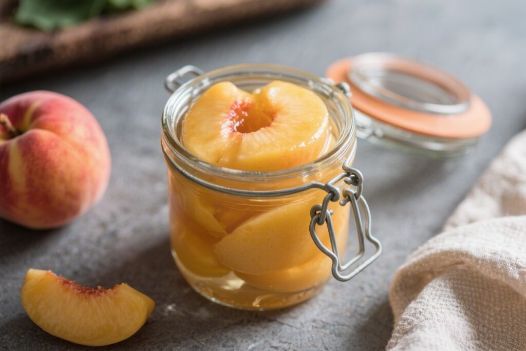 Canning Peaches Simple Preservation Method – A Straightforward Way to Save Summer Flavor