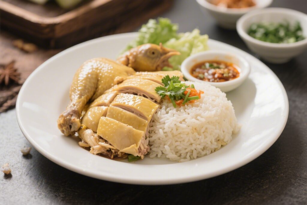 Hainanese Chicken Rice Authentic Asian Recipe – Simple, Fragrant, and Comforting