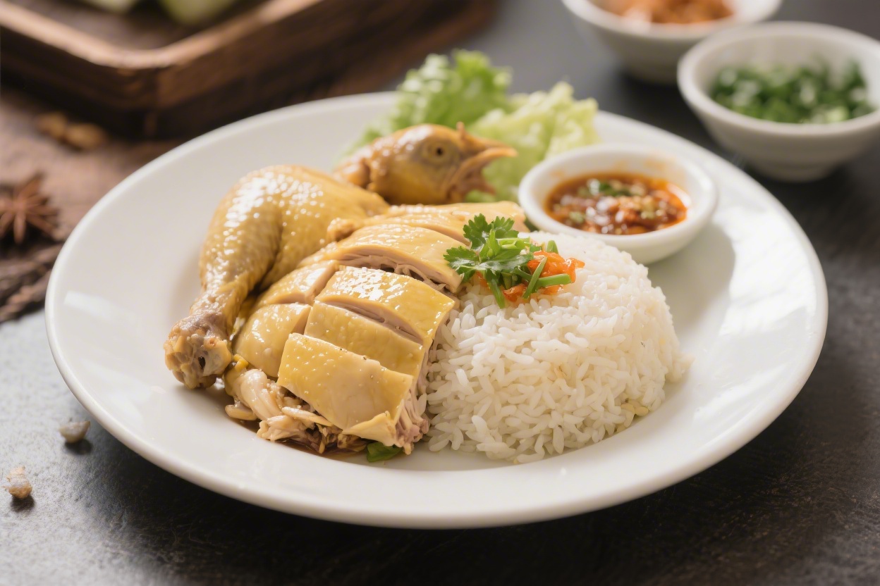 Hainanese Chicken Rice Authentic Asian Recipe – Simple, Fragrant, and Comforting