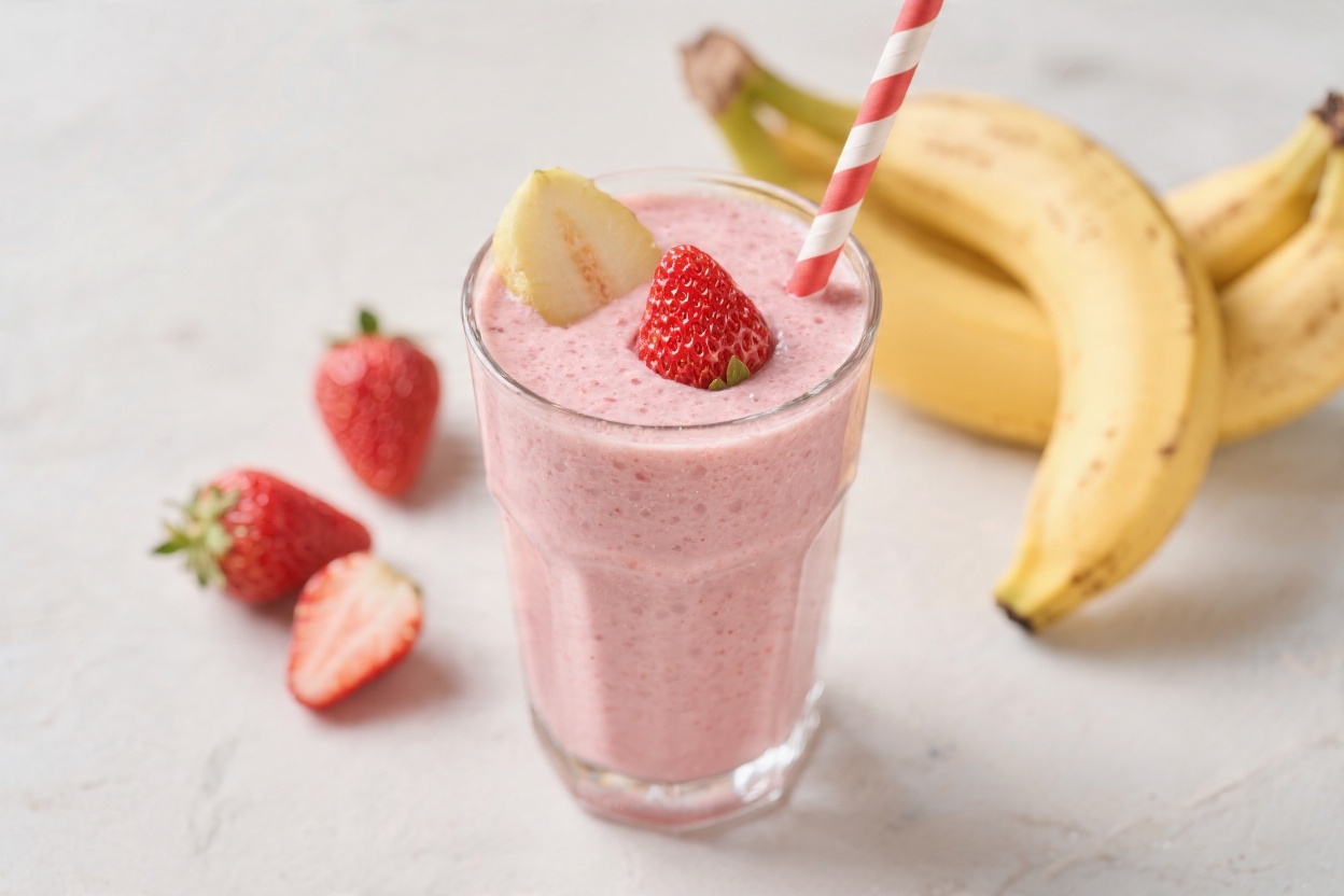 Strawberry Banana Smoothie for Weight Loss – Simple, Satisfying, and Fresh