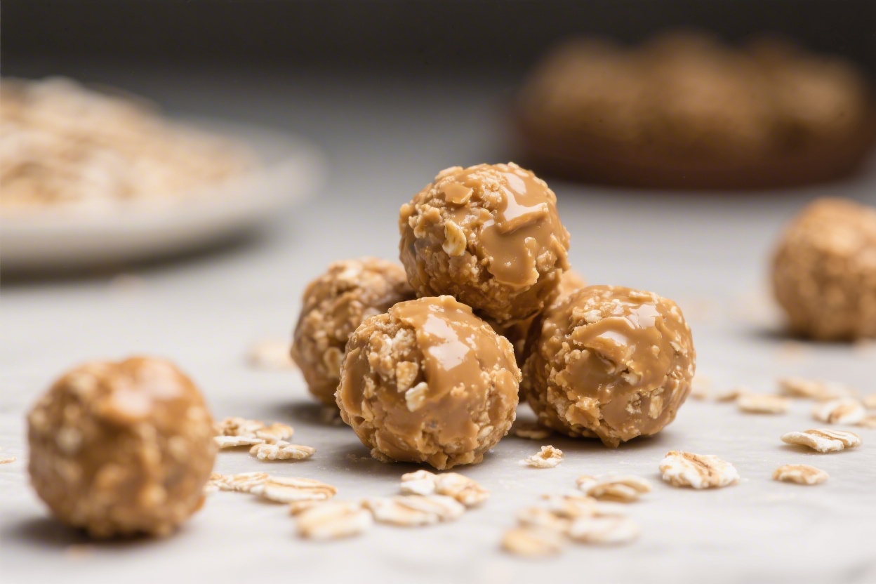 Peanut Butter Oatmeal Balls Healthy Snack – Easy, No-Bake Energy Bites