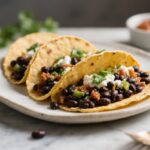 15 Minute High Protein Black Bean Tacos Easy Recipe – Fast, Flavorful, and Satisfying
