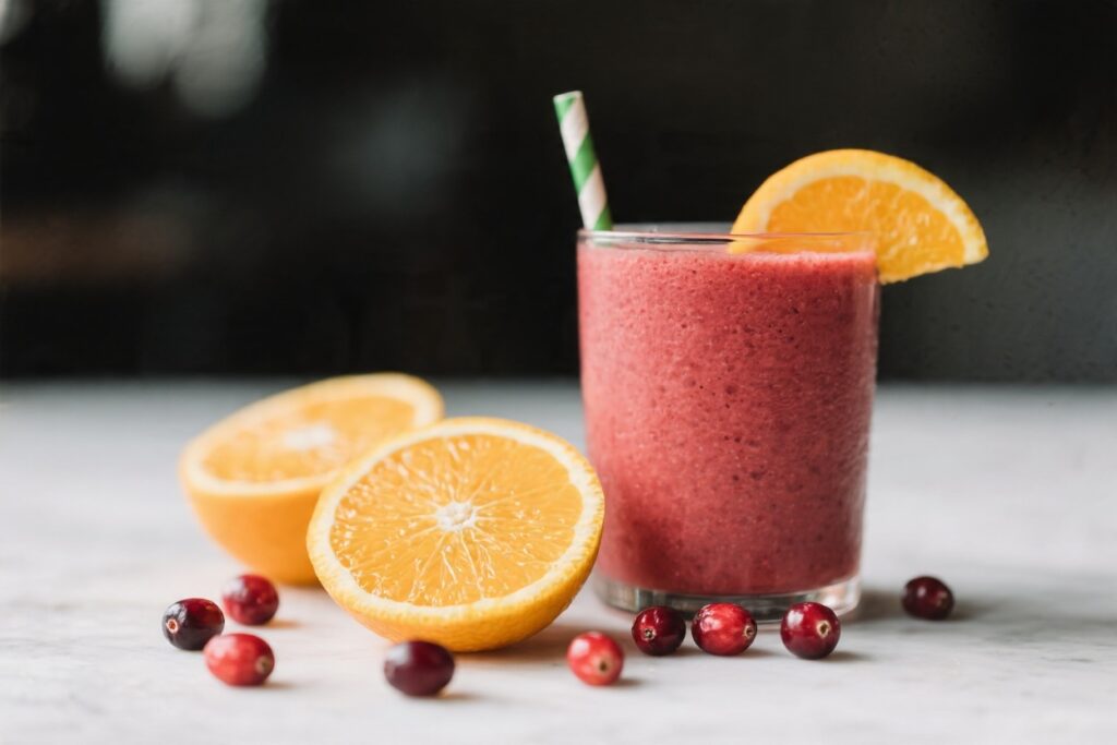 Cranberry Orange Smoothie – Bright, Tangy, and Refreshingly Simple