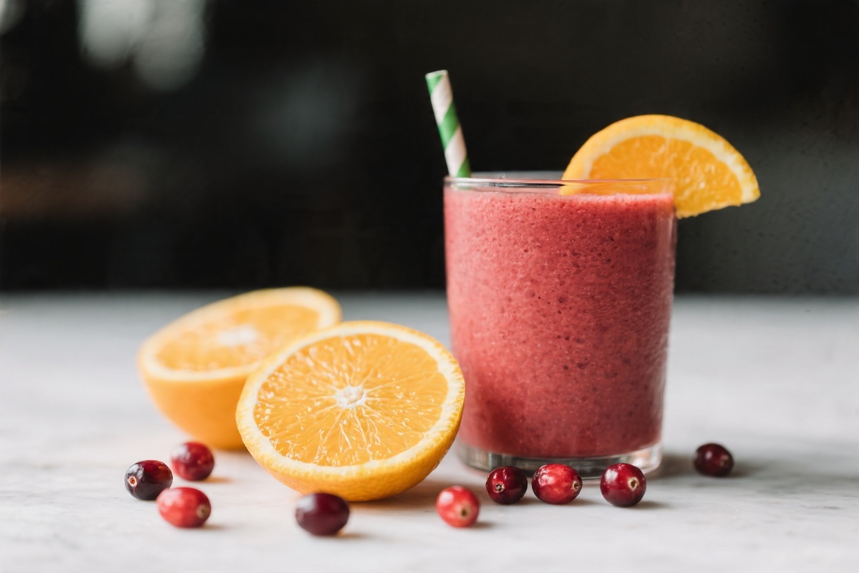Cranberry Orange Smoothie – Bright, Tangy, and Refreshingly Simple
