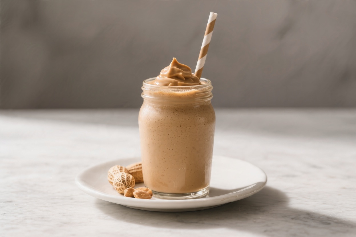 Peanut Butter Smoothie – Creamy, Comforting, and Protein-Packed