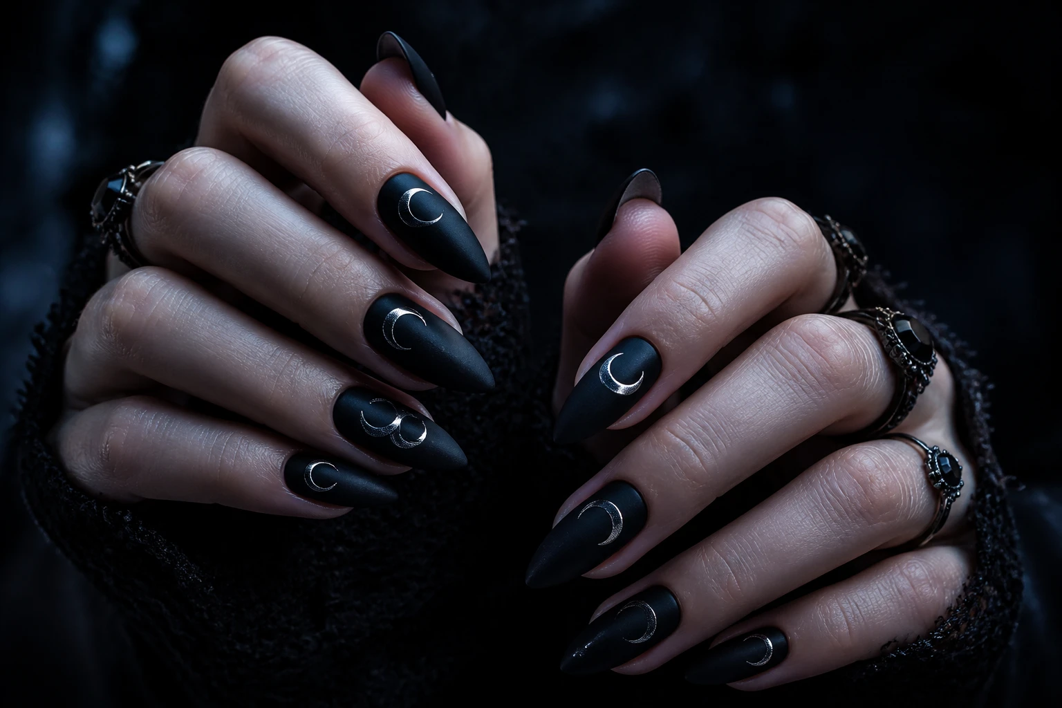 9 Witchy Nail Designs That Give the Perfect Dark Aesthetic You’Ll Love