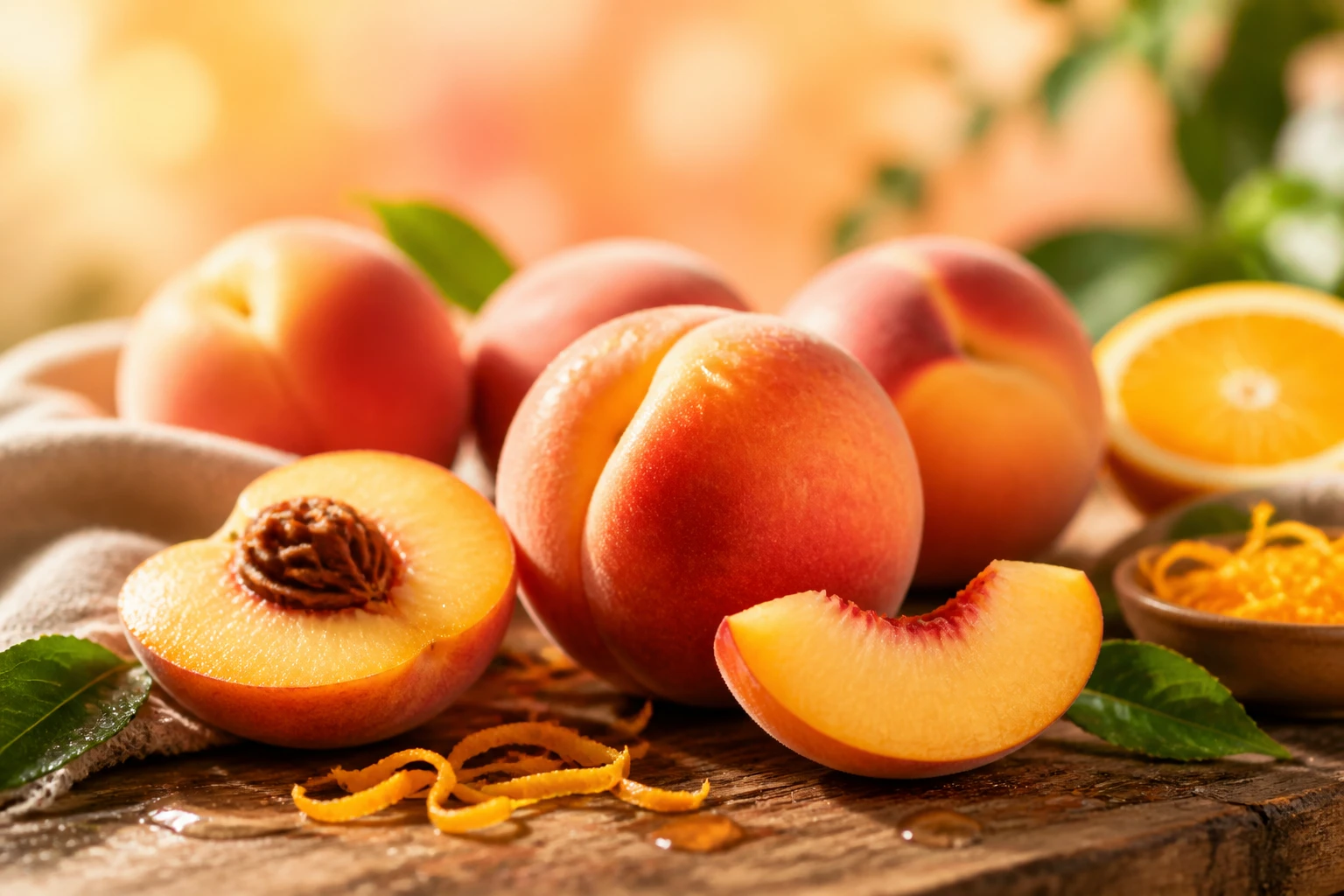 Fresh Peach Recipe Perfect for Summer: a Splash of Sunshine in a Bite