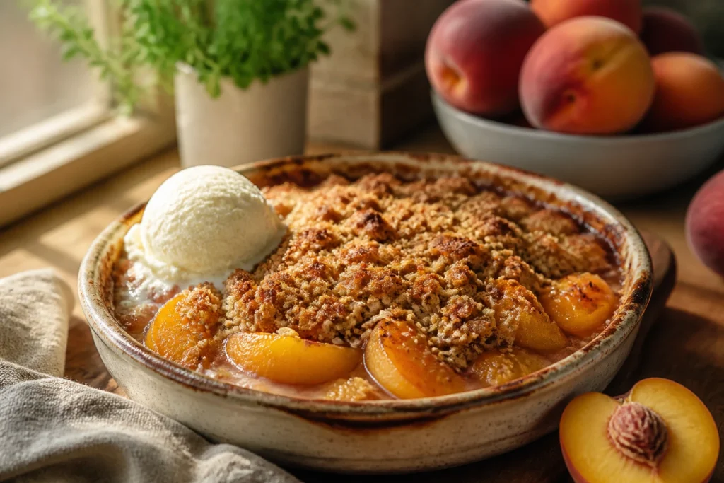 Peach Crisp Recipe You'Ll Want to Bake All Summer: Sunny Treats