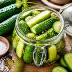 Homemade Pickle Recipe That Stays Crispy: Crunchy in Every Bite
