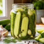 Refrigerator Pickles Recipe Ready in No Time: Quick Crunchy Diy