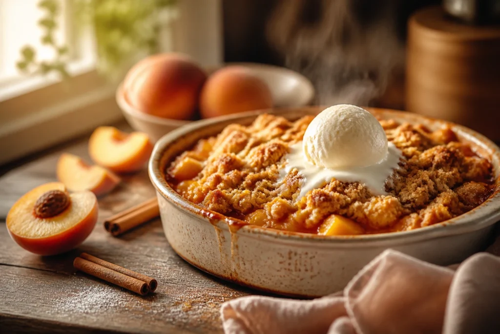 Classic Peach Crumble Recipe: a Cozy Summer Treat