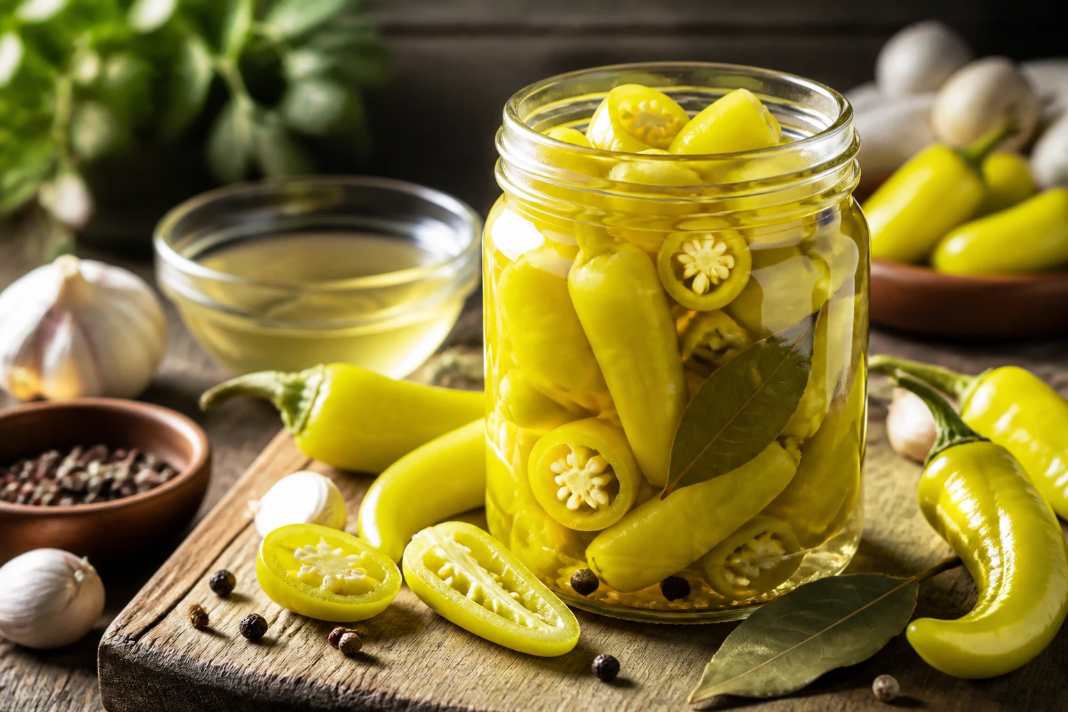Easy Pickled Banana Peppers Recipe: Crisp, Tangy Snack