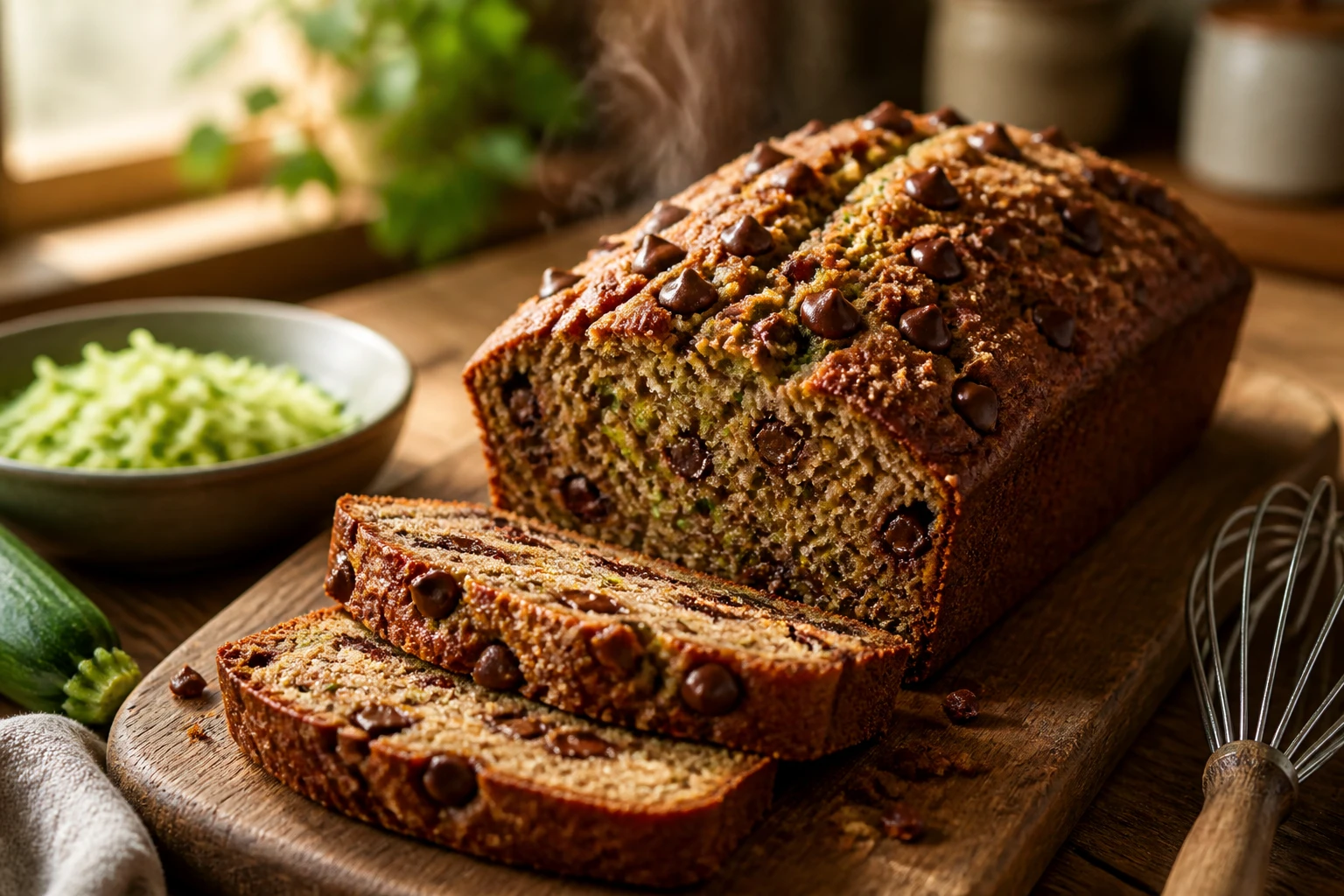 Chocolate Chip Zucchini Bread Recipe: Hidden Veggie Comfort