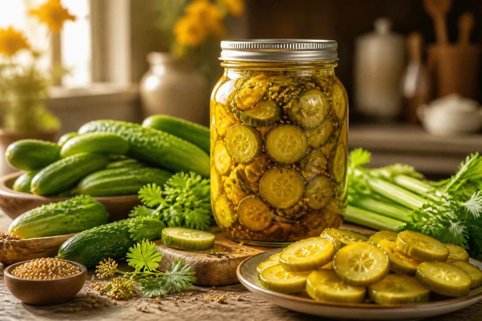 Bread and Butter Pickle Recipe Just Like Grandma'S: Crunch & Nostalgia